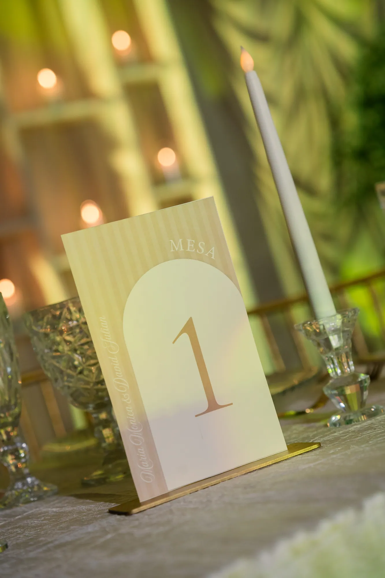 Boda de David y Mónica — decoración
