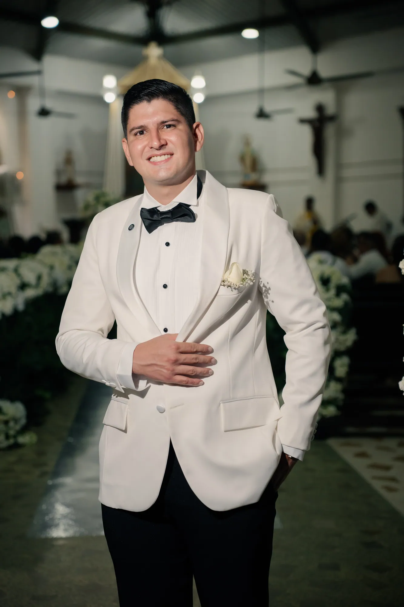 Boda de David y Mónica — iglesia