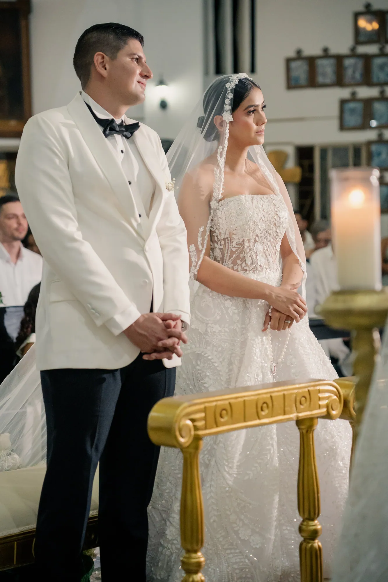 Boda de David y Mónica — iglesia