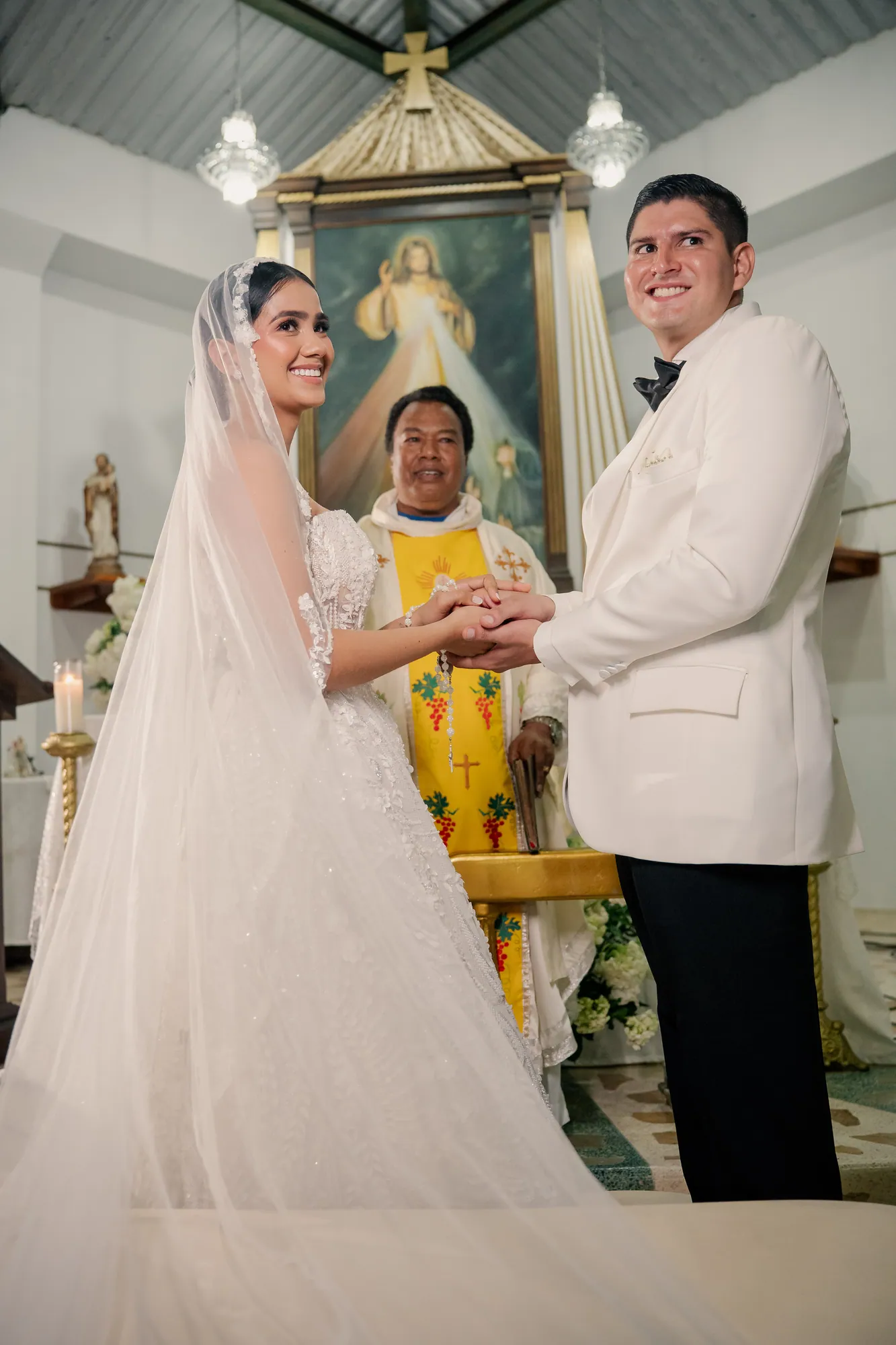 Boda de David y Mónica — iglesia