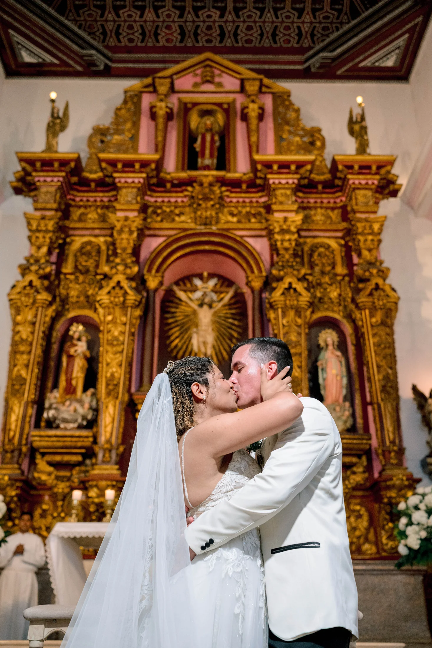 Boda de Schelly y José — iglesia