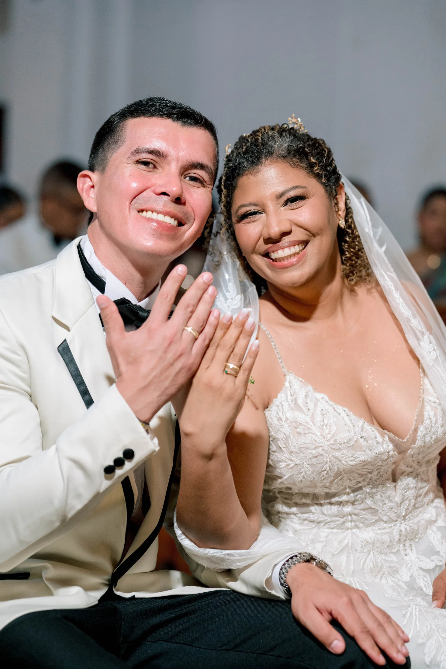 Boda de Schelly y José — iglesia