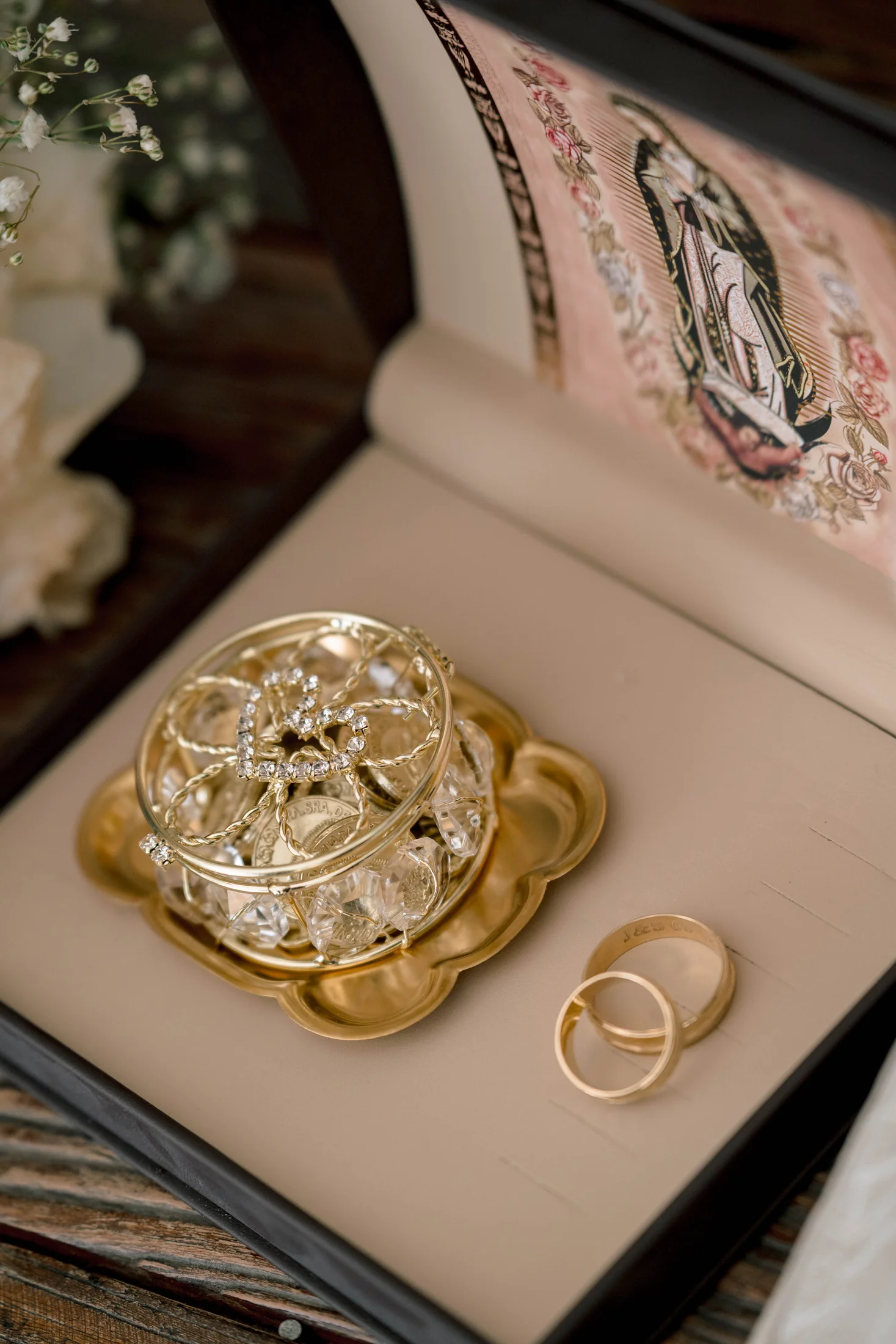 Boda de Schelly y José — preparación