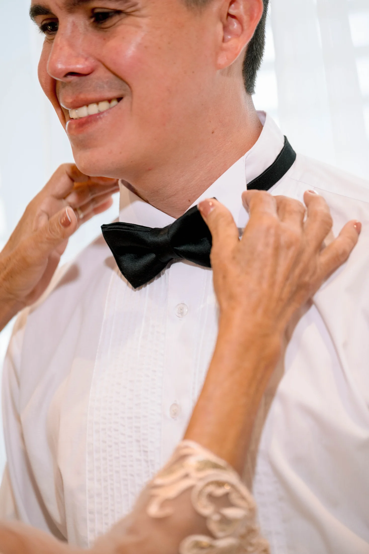 Boda de Schelly y José — preparación