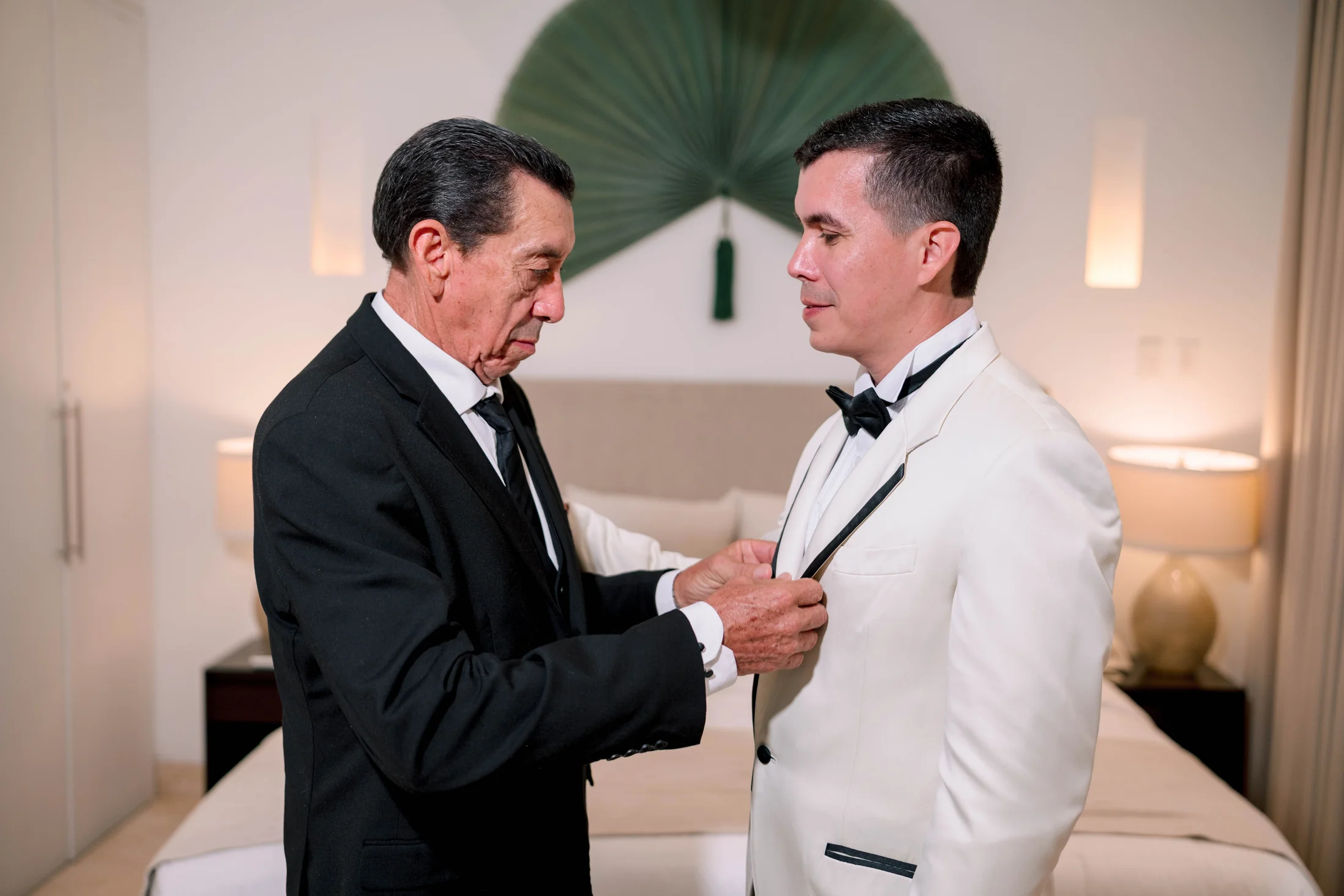 Boda de Schelly y José — preparación