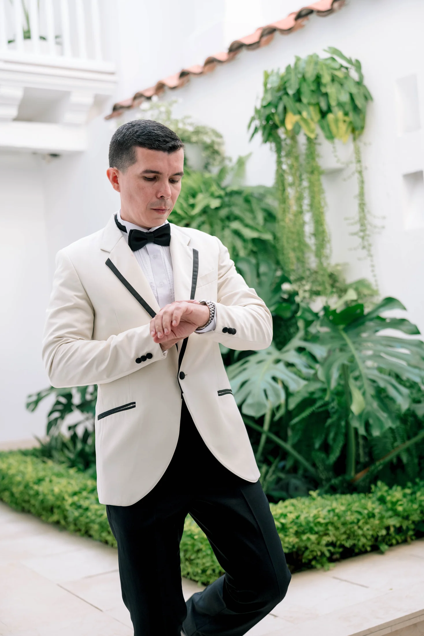 Boda de Schelly y José — preparación