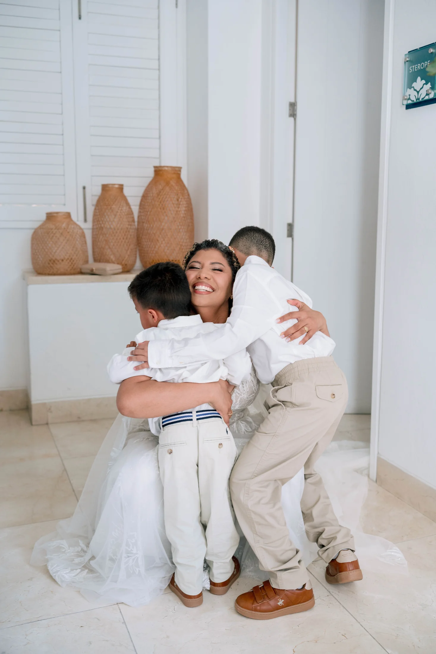 Boda de Schelly y José — preparación