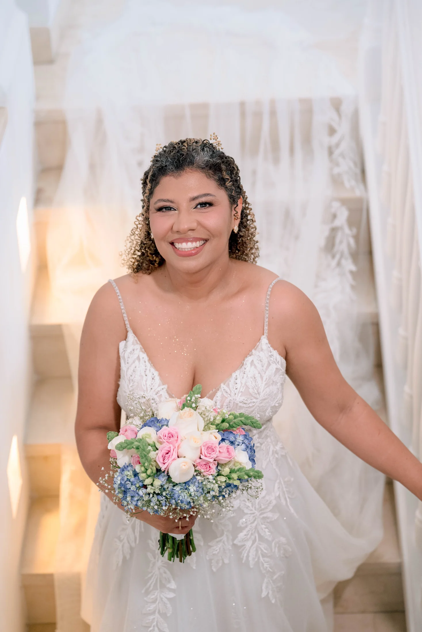 Boda de Schelly y José — preparación