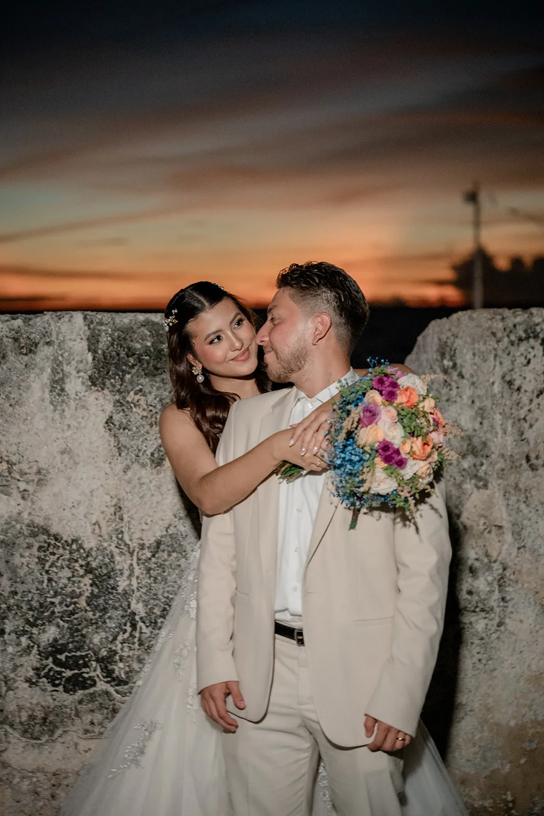 Boda de Vale y Chris — ciudad amurallada