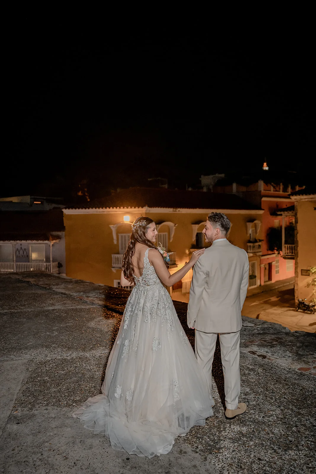 Boda de Vale y Chris — ciudad amurallada