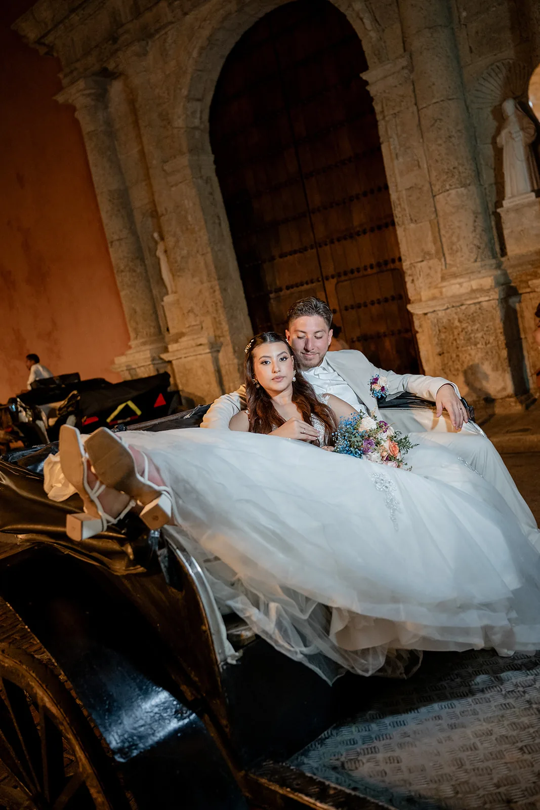 Boda de Vale y Chris — ciudad amurallada