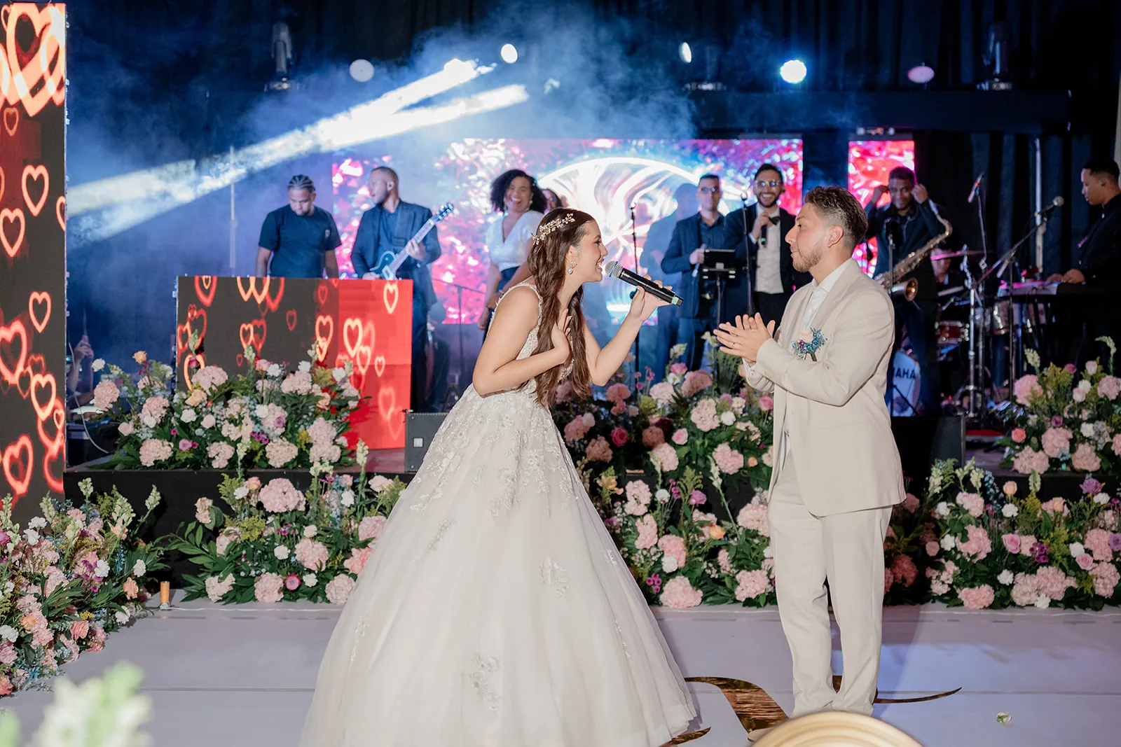 Boda de Vale y Chris — fiesta