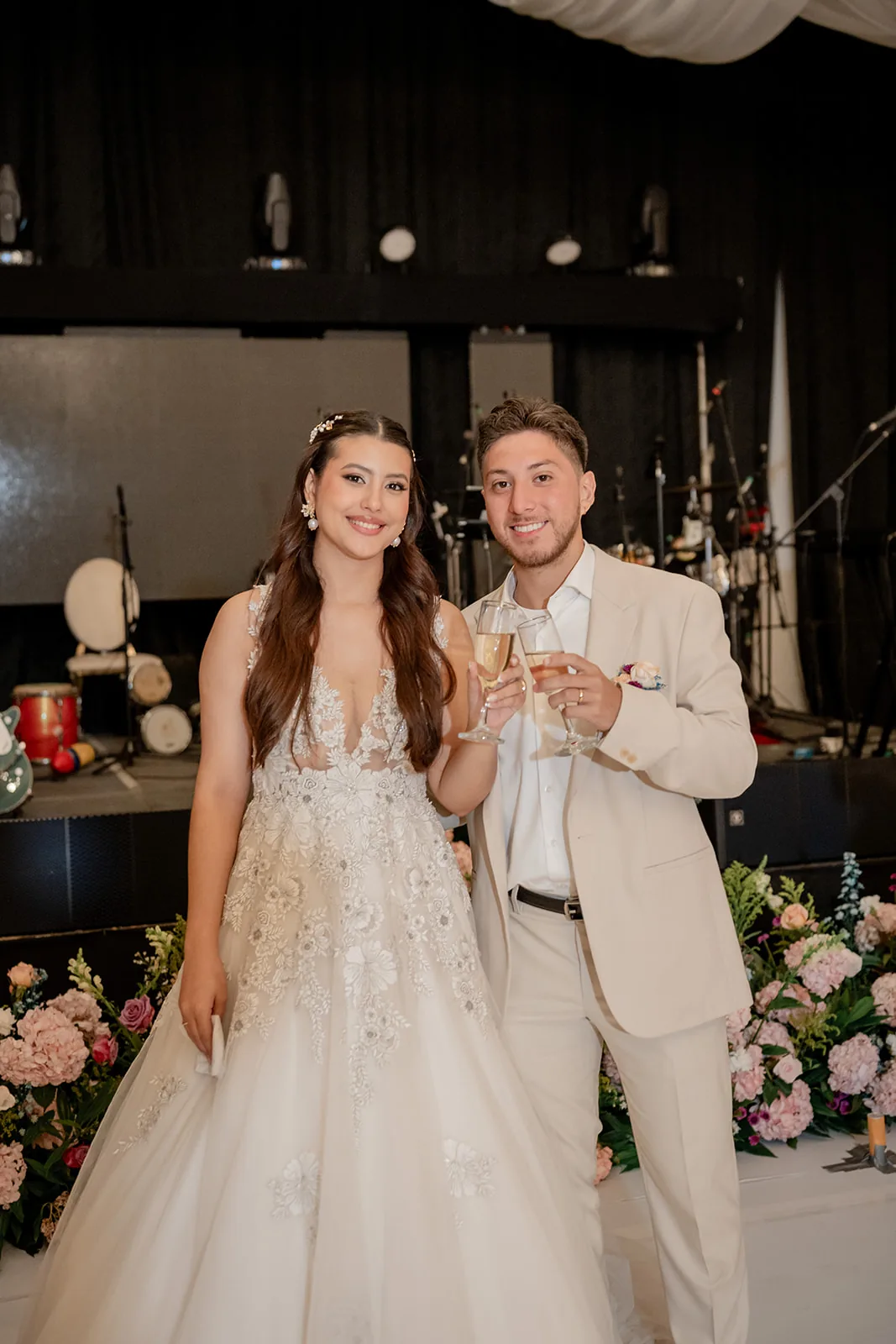 Boda de Vale y Chris — fiesta