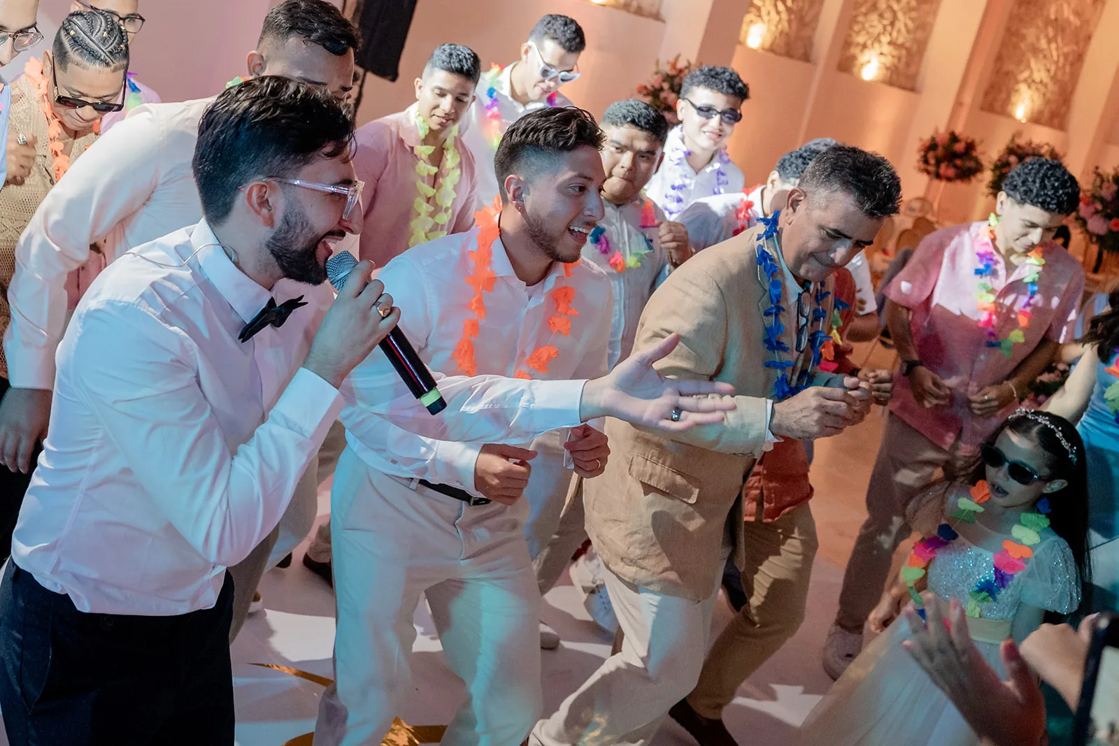 Boda de Vale y Chris — fiesta