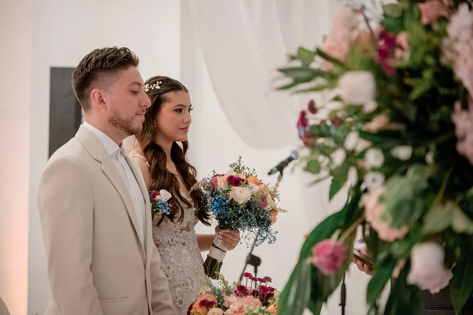 Boda de Vale y Chris — iglesia