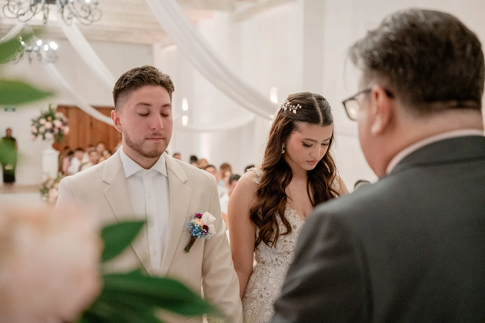 Boda de Vale y Chris — iglesia