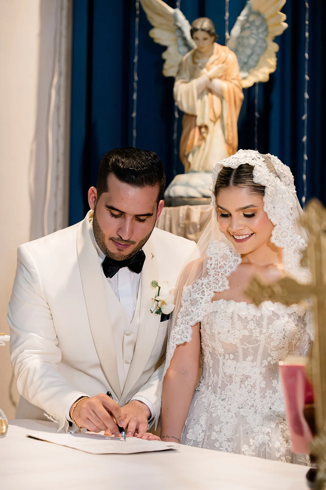 Boda de Vale y Miguel — iglesia